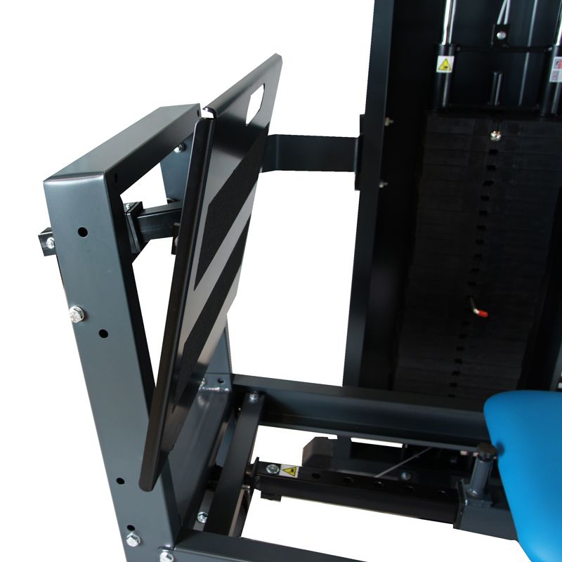 Option plateau pied inclinable par paliers