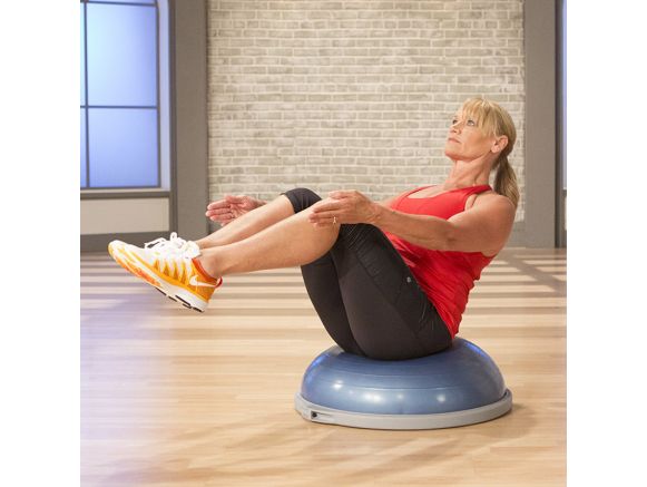 Exercice de gainage avec BOSU® Pro Exercice de gainage avec BOSU® Pro