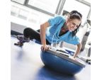 Exercice avec BOSU® Pro dôme face contre terre
