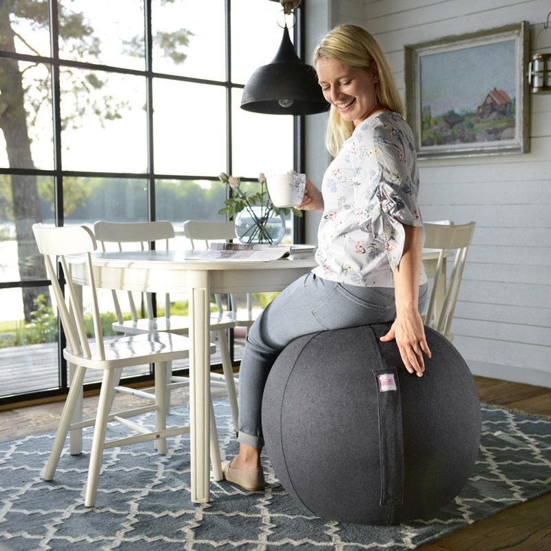 Alba Ergo Ball - Siège ballon ergonomique pour bureau - Housse tissu Gris -  Sièges Ergonomiquesfavorable à acheter dans notre magasin