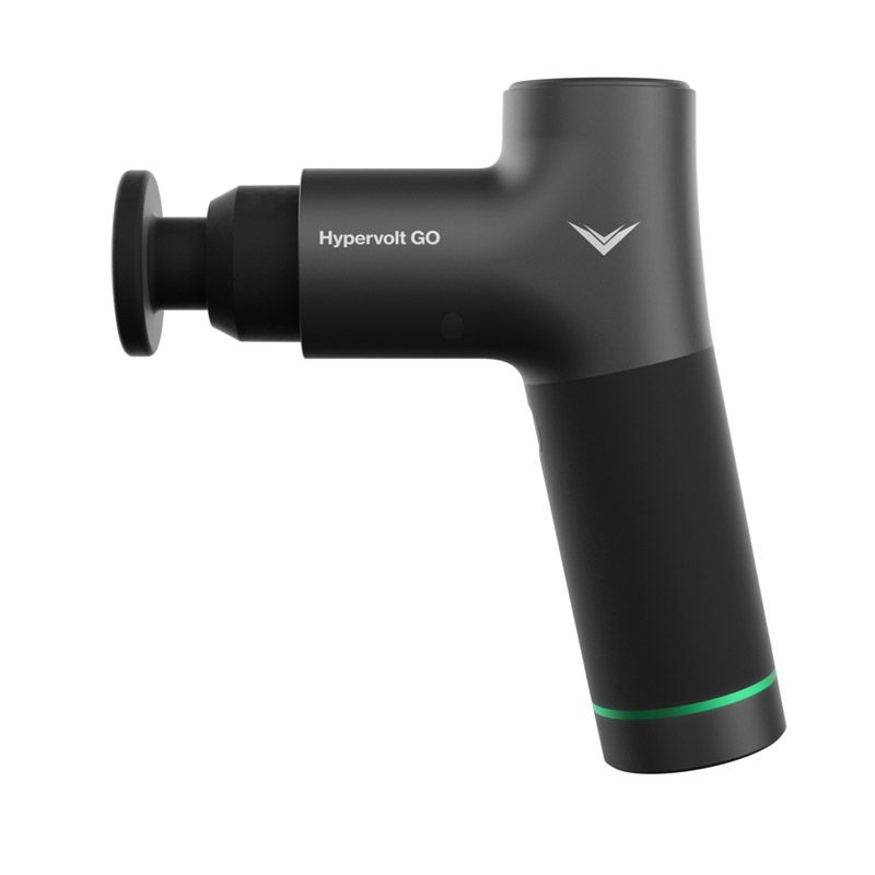 Pistolet de massage Hypervolt Go de profil Pistolet de massage Hypervolt Go de profil