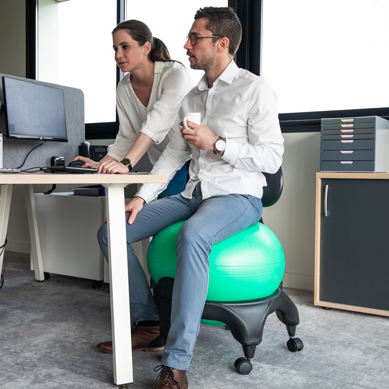 Coussin d'assise dynamique, chaise ergonomique au bureau 