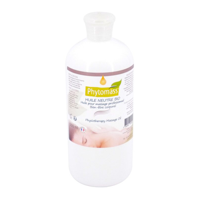 Huile de massage neutre Bio Phytomass®