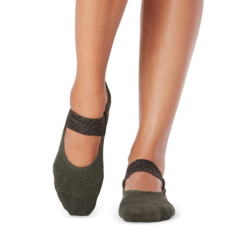 Chaussettes antidérapantes Tavi Noir® Lola de face | Alexandria Chaussettes antidérapantes Tavi Noir® Lola de face | Alexandria