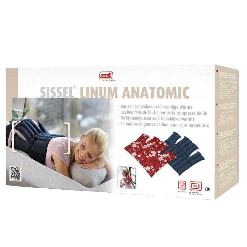 Compresse de lin SISSEL® LINUM ANATOMIC 36 x 38 cm