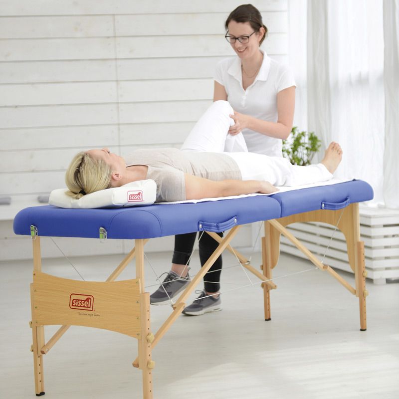 Matériel kiné : la table de massage pliante