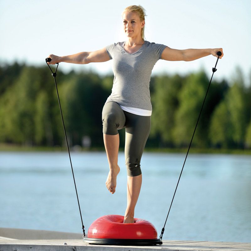 Elastiques sur fit dome exercice Elastiques sur fit dome exercice