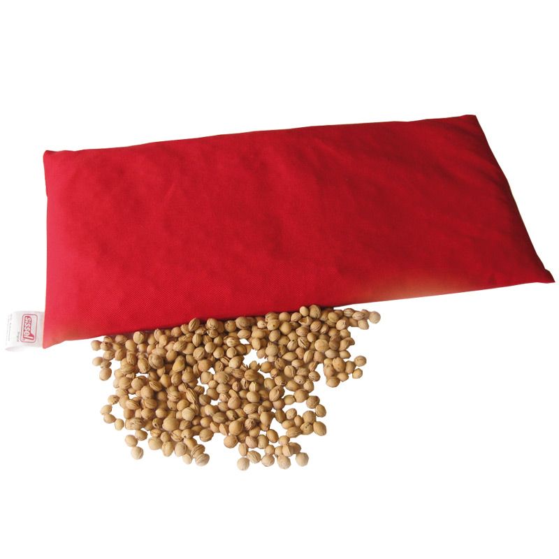 Coussin en noyaux de cerises, rectangulaire 12 x 57 cm