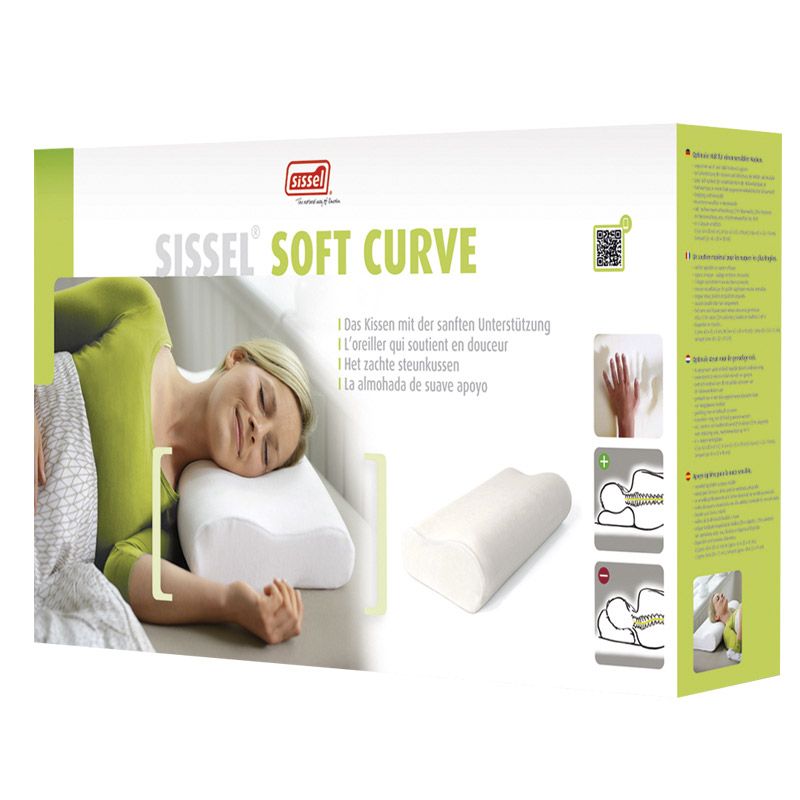 Packaging SISSEL® SOFT CURVE Oreiller à mémoire de forme