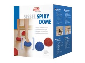 SISSEL® SPIKY DOME, lot de 2 rouge & bleu - packaging