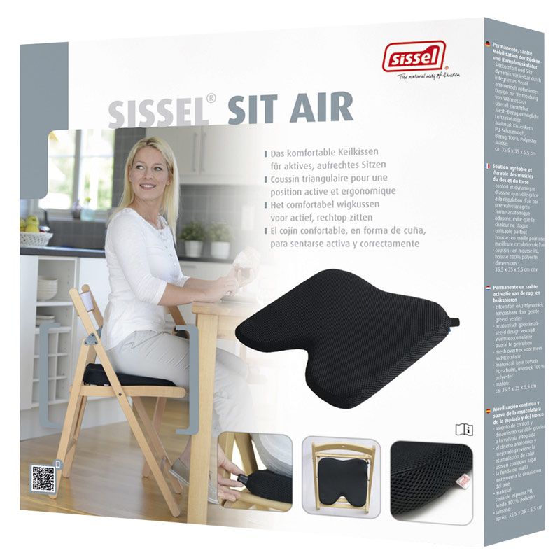 Coussin assise dynamique coccyx SISSEL® Sit Air 