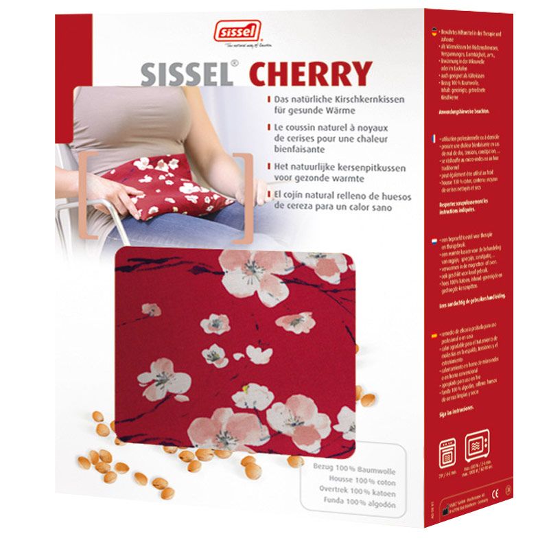 Packaging coussin noyaux de cerises SISSEL® CHERRY 24 x 26 cm