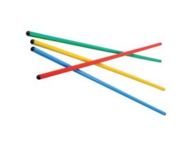 Jalon 4 couleurs (vert, jaune, bleu et rouge)