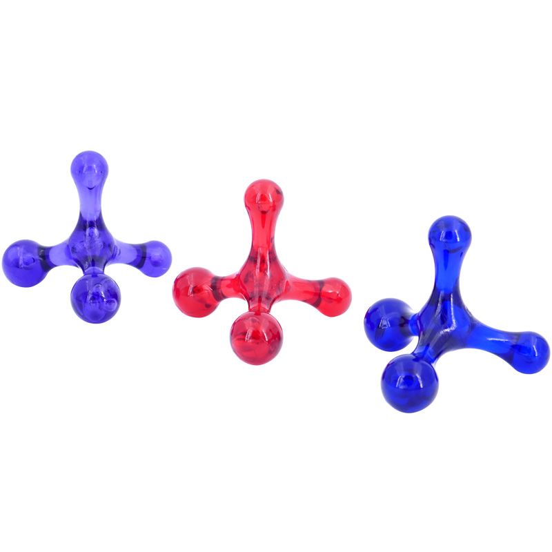 Étoile de massage KNOBBER Arpège santé® trois couleurs (violet, bleu et rouge) Étoile de massage KNOBBER Arpège santé® trois couleurs (violet, bleu et rouge)