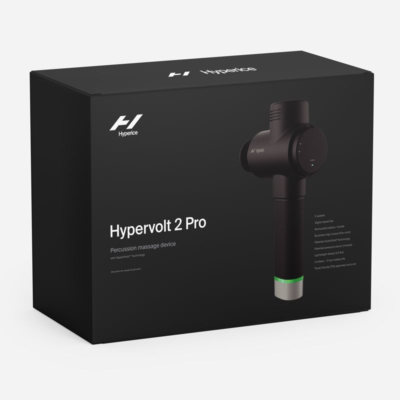 Emballage face arrière de l'Hypervolt 2 Pro