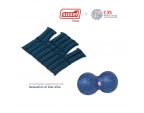 Pack Bien-être avec Myofascia Double Ball 8 cm, Linum Anatomic et formation Relaxation et Bien-être