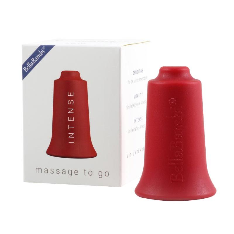 Packaging ventouse Silicone Original Bellabambi® Rouge intense rubis - Massage fasciathérapie