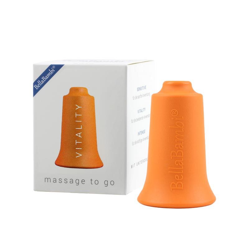 Packaging ventouse Silicone Original Bellabambi® Orange Vitality - Massage fasciathérapie