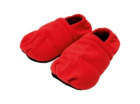 Chaussons SISSEL® LINUM Relax Comfort en graines de lin rouge