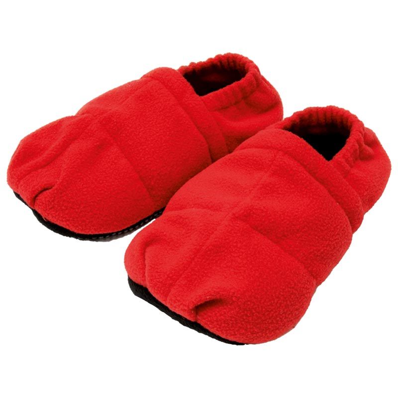 Chaussons SISSEL® LINUM Relax Comfort en graines de lin rouge