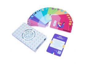 Jeu de 7 familles de mouvements Petit Pilates© packaging et cartes