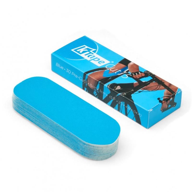 Packaging bande taping pré-coupée K-Tape® Cut bleu clair