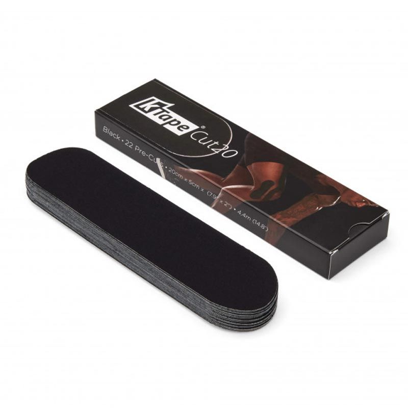 Packaging bande taping pré-coupée K-Tape® Cut 20 cm noire