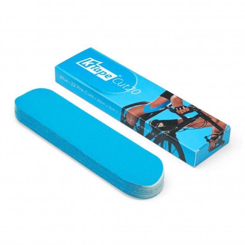 Packaging bande taping pré-coupée K-Tape® Cut 20 cm bleu clair