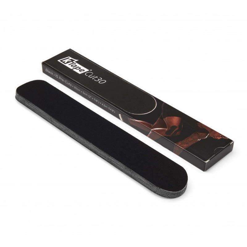 Packaging bande taping pré-coupée K-Tape® Cut 30 cm noire