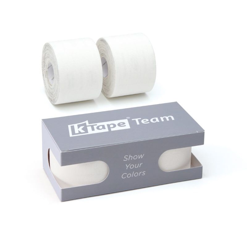 Boîte de 2 bandes taping K-Tape® Team 5 m Blanc