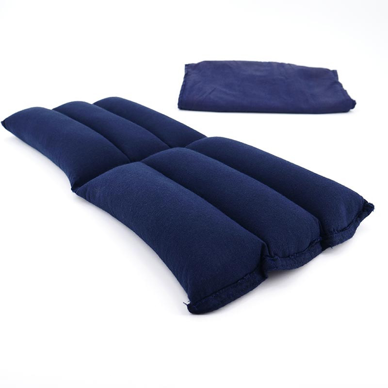 Compresse ceinture lombaire lin 48 x 24 cm vue de profil Compresse ceinture lombaire lin 48 x 24 cm vue de profil