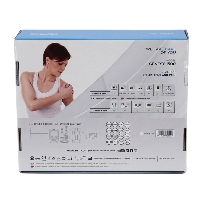 Electrostimulateur GLOBUS GENESY 1500 | Electrostimulation portable