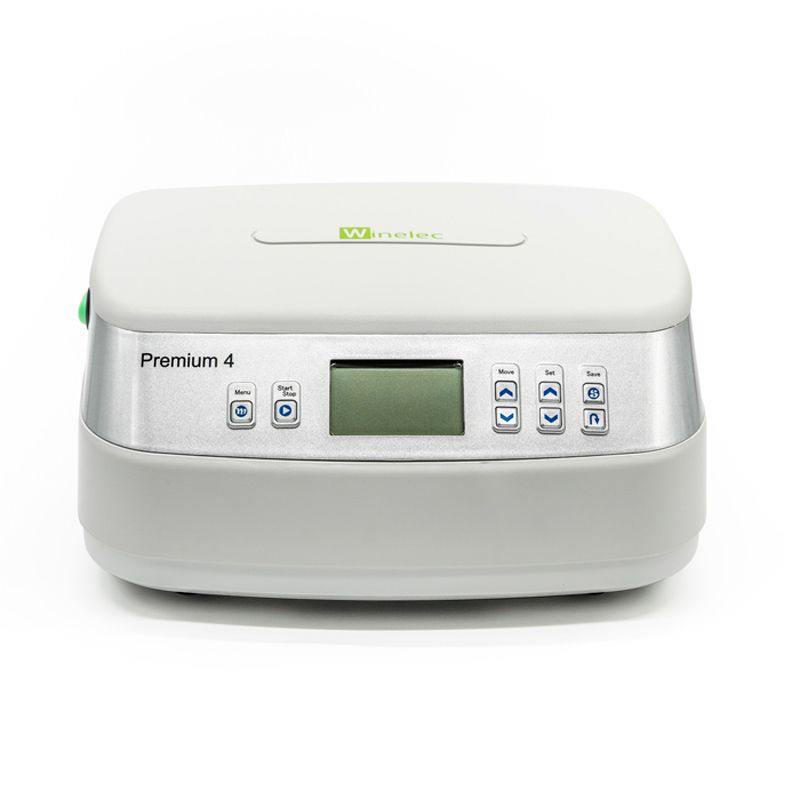 Pressothérapie PREMIUM 4 Winelec® + 2 bottes vue de face Pressothérapie PREMIUM 4 Winelec® + 2 bottes vue de face