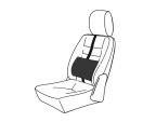 Dessin Coussin de voiture - Coussin de voyage SISSEL® TOUR