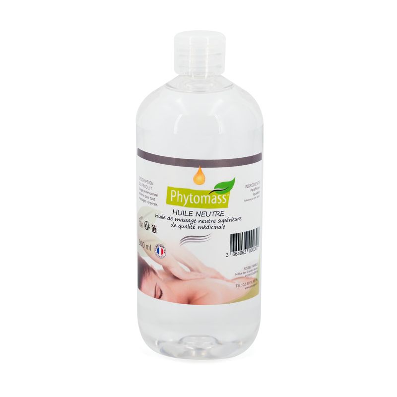 Huile neutre minérale Phytomass® 500 mL