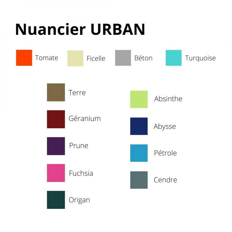 Nuancier de couleur Ischios Allongé 60 kg DESIGN KINEXO®