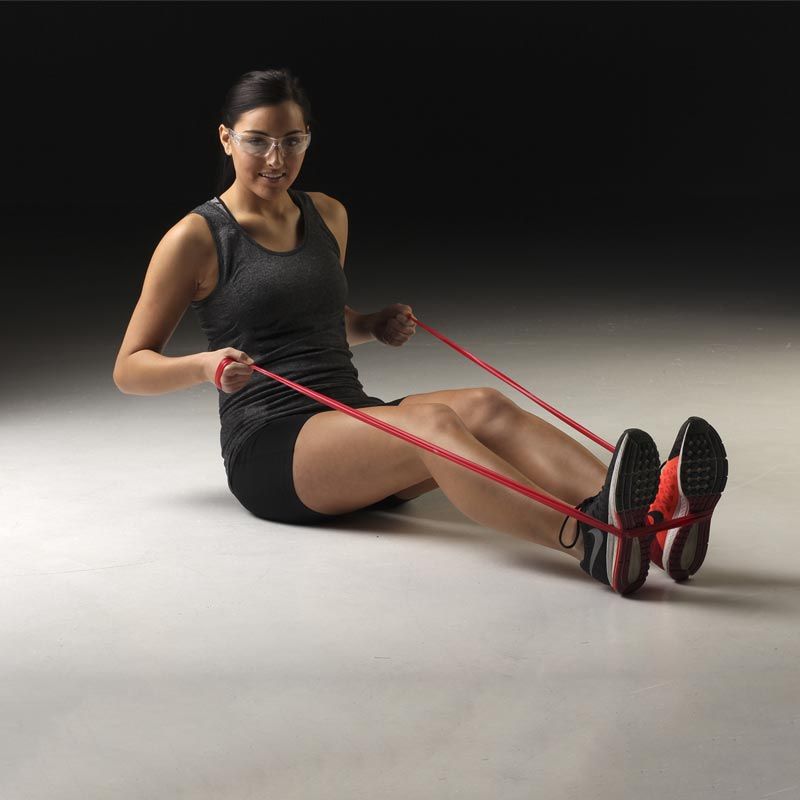 Bandes élastiques de musculation THERABAND® avec distributeurs pack de 30 Bandes