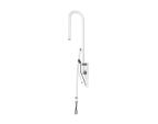 Barre d'appui WC relevable sur pied 76 cm Devon