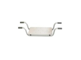 Siège de bain suspendu aluminium . Siège 41 x 23cm