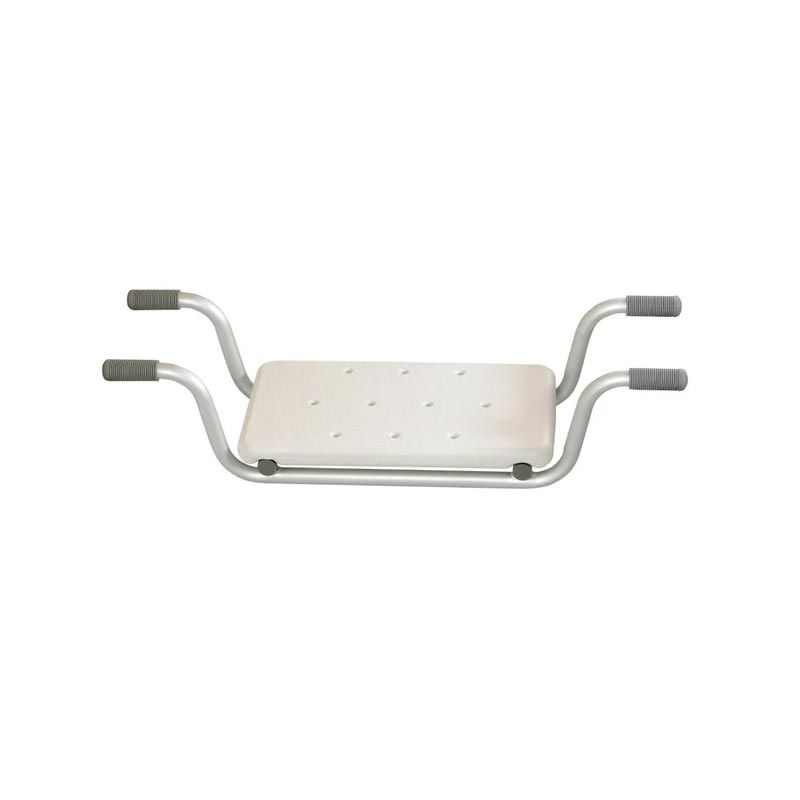 Siège de bain suspendu aluminium . Siège 41 x 23cm