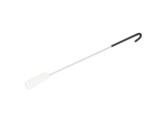 Chausse-pied Long En Métal Argenté 52 Cm - Accessoire Premium Avec Crochet Et Trou De Suspension