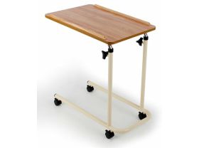 Table de lit ajustable avec roulettes livrée à plat Homecraft®