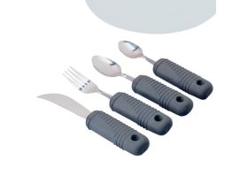 Couverts Sure Grip manche caoutchouc à courber Sammons Preston par lot de 4