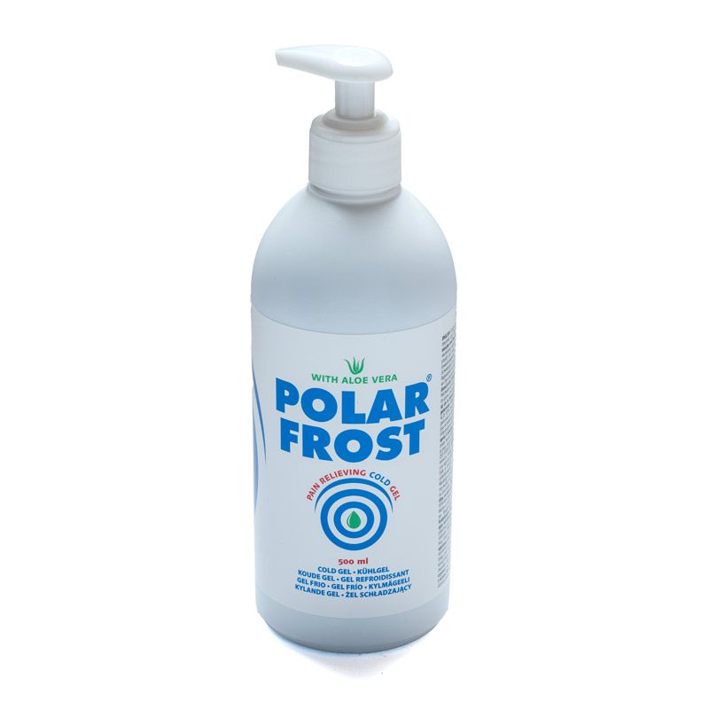 Gel réfrigérant anti-douleur Polar Frost® 500 mL avec pompe Gel réfrigérant anti-douleur Polar Frost® 500 mL avec pompe