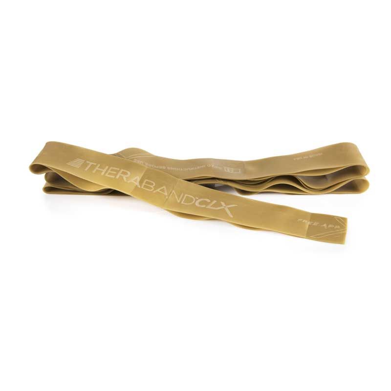 Bandes élastiques de musculation CLX THERABAND® prédécoupées 2 m